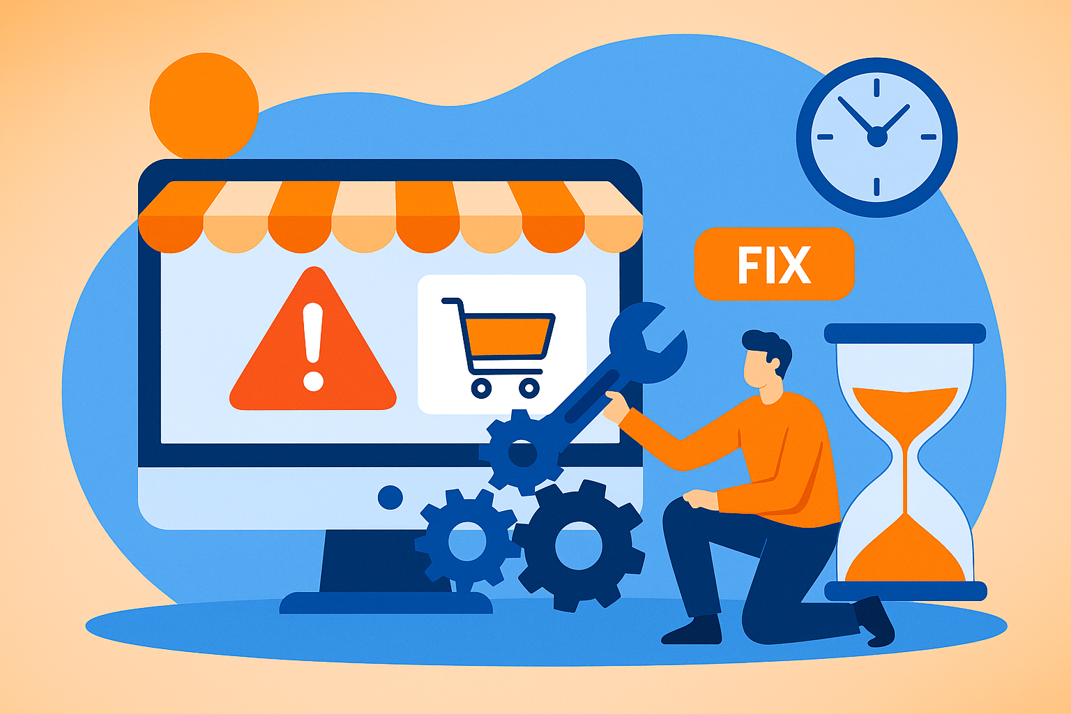 image représentant une erreur sur Magento